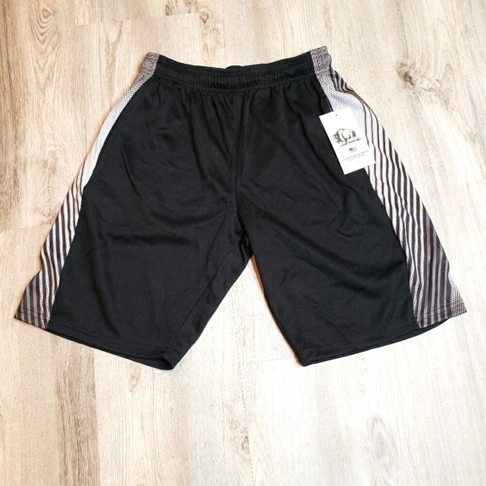 American Legend Outfitters performance Athletic Elastic Waistband Shorts Med